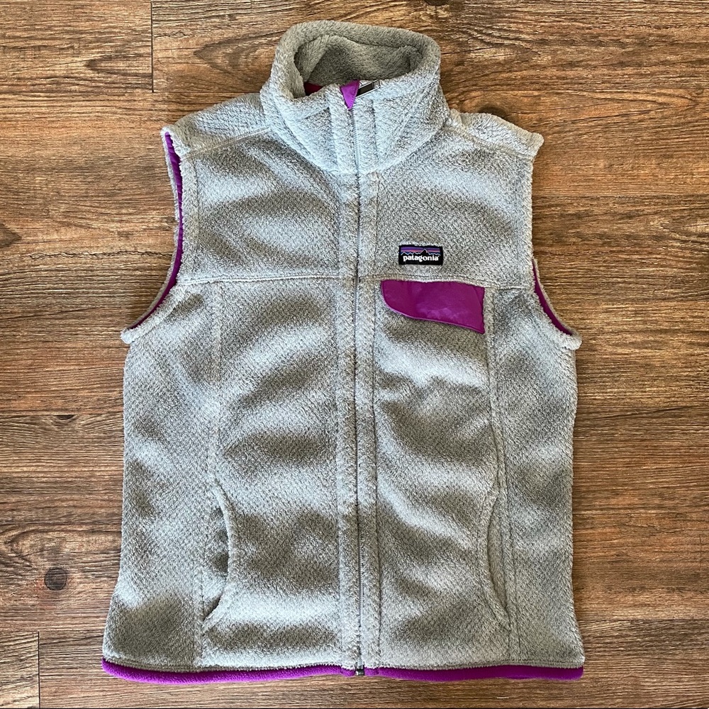 Patagonia Re-Tool snap-T fleece vest women’s small